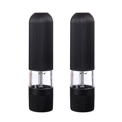 Effortless Flavor: Automatic Electric Salt and Pepper Grinder with Adjustable Coarseness for Perfect Seasoning